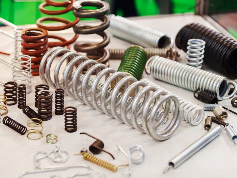 Various metal springs