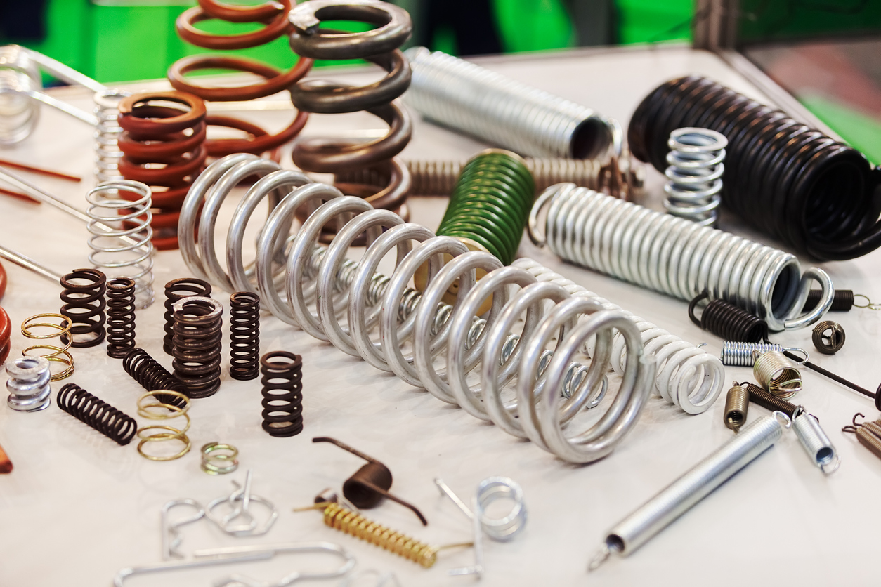 Various metal springs