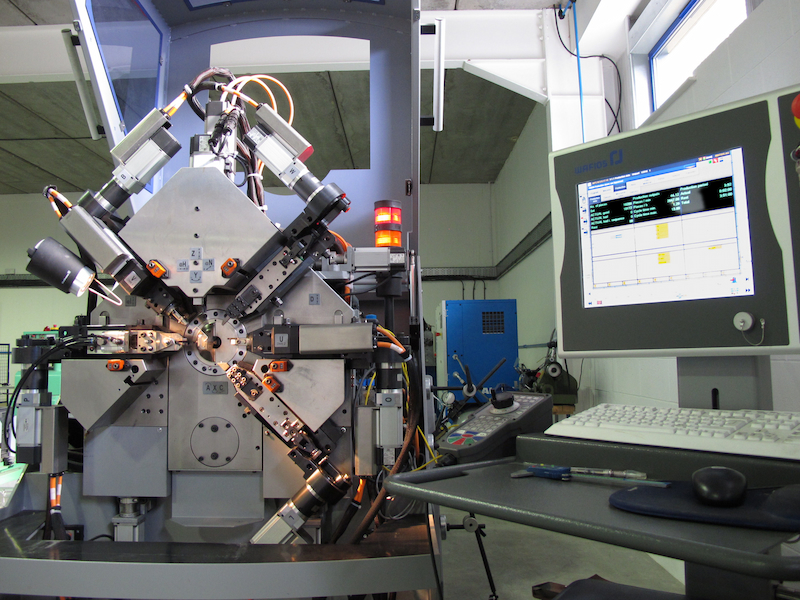 automated machine in manufacturing
