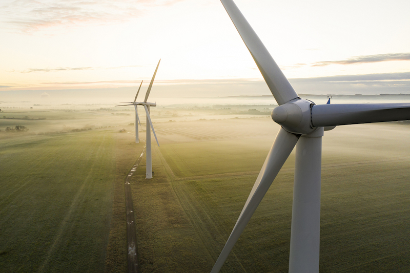 wind turbines for renewable energy