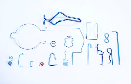 selection of wire forms