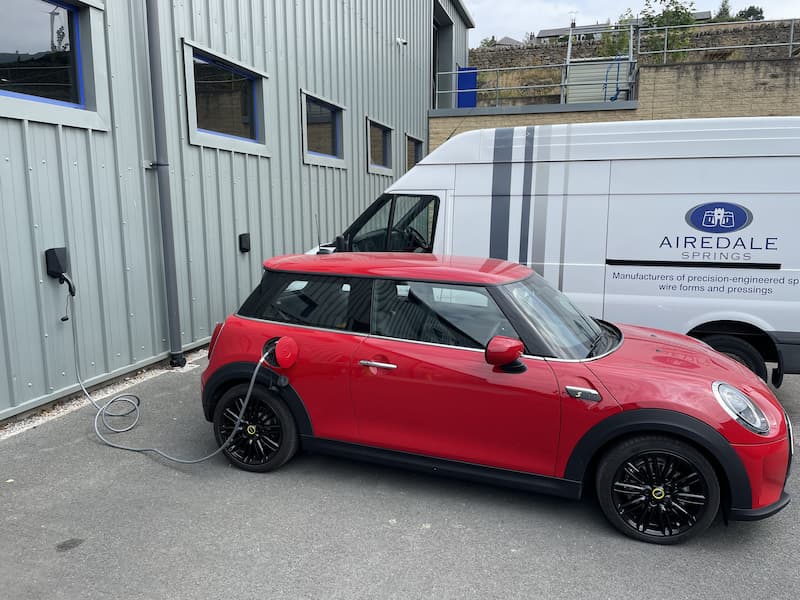 airedale EV charging point